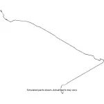 42667897 - : Rear Passenger Side Brake Intermediate Number 2 Pipe for GM Image