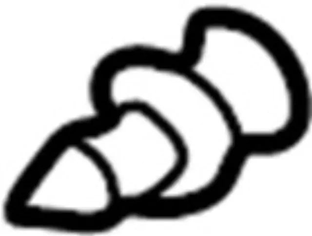 155302041 - Body: Bumper Cover Clip for INFINITI: M35, M45, QX56 Image