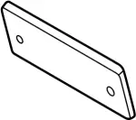 87374AR402 - Body: Front Trim for Infiniti Image