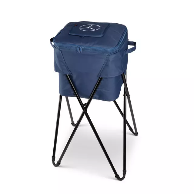 Mer Picnic Time Cooler With Stand Blue - Mercedes-Benz (1524332-00)
