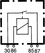 933332101 - : HELLA Wiring Relay 933332101 for Hella Image