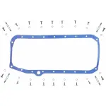 OS34509T - : Engine Oil Pan Gasket Set PermaDryPlus rigid carrier, Oil Pan SnapUps Included for FEL-PRO Image