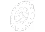 22240009007X15 - : Wheel Trim for Mercedes-Benz Image