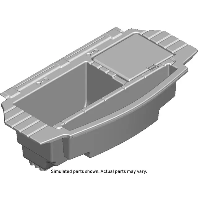84216514 - : Rear Compartment Floor Stowage Compartment Tray for GM Image
