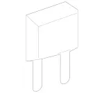 7661 - Electrical Equipment and Instruments: Fuse Link for Mercedes-Benz: 180A, 180b, 220a, 300C, 300CD, 350SD, A220, A35 AMG, AMG GT 43, AMG GT 53, AMG GT 63, AMG GT 63 S, AMG GT 63 S E Performance, C300, C350e, C400, C43 AMG, C450 AMG, C63 AMG, C63 AMG S, C63 AMG S E Performance, CLA250, CLA35 AMG, CLA45 AMG, CLA45 AMG S, CLE300, CLE450, CLE53 AMG, CLS450, CLS53 AMG, E300, E350, E400, E43 AMG, E450, E53 AMG, E63 AMG S, EQB 250+, EQB 300, EQB 350, EQE 350, EQE 350 SUV, EQE 350+, EQE 350+ SUV, EQE 500, EQE 500 SUV, EQE AMG, EQE AMG SUV, EQS 450, EQS 450 SUV, EQS 450+, EQS 450+ SUV, EQS 580, EQS 580 SUV, EQS AMG, G550, G63 4x4 Squared AMG, G63 AMG, GLA250, GLA35 AMG, GLA45 AMG, GLB250, GLB35 AMG, GLC300, GLC350e, GLC43 AMG, GLC63 AMG, GLC63 AMG S, GLC63 AMG S E Performance, Maybach S550, Maybach S560, Maybach S580, Maybach S600, Maybach S650, Maybach S680, S450, S500, S550, S550e, S560, S580, S580e, S600, S63 AMG, S63 AMG E Performance, S65 AMG Image