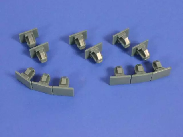 1BA41EB1AA - Exterior Ornamentation: Cladding Clip, Right &amp; Left for Mopar Image