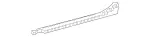 2128851263 - Body: Guide Rail for Mercedes-Benz Image