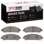 1551140100 - : DFC 5000 Advanced Brake Pads - Low Metallic for DYNAMIC FRICTION Image