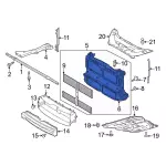 LX6Z5816146A - : Radiator Shutter Assembly for Ford: Escape | Lincoln: Corsair Image