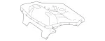 1649201522 - Body: Seat Frame for Mercedes-Benz Image