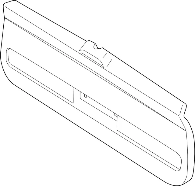 909003W700 - Body: Gate Trim Panel for INFINITI: QX4 Image