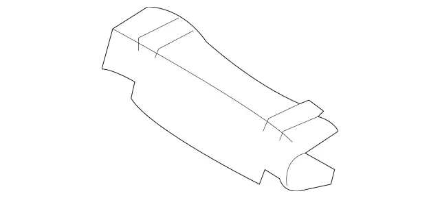 9952477 - Windshield Washer, Emergency Equipmt: Line Bracket for Mercedes-Benz: 250, 300S, CL550, CL600, CL63 AMG, CL65 AMG, S350, S400, S500, S550, S600, S63 AMG Image image