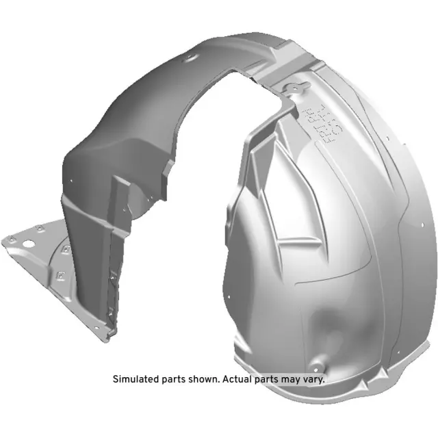 84649502 - : Passenger Side Front Wheel Housing Liner Assembly for Cadillac: XT6 Image