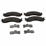 BR48C - Brakes: Motorcraftâ„¢ Disc Brake Pad Set for Ford: E-150, E-150 Club Wagon, E-250, E-250 Econoline, E-350 Club Wagon, E-350 Econoline, E-350 Econoline Club Wagon, E-350 Super Duty, E-450 Super Duty, F-250, F-250 HD, F-350 Image
