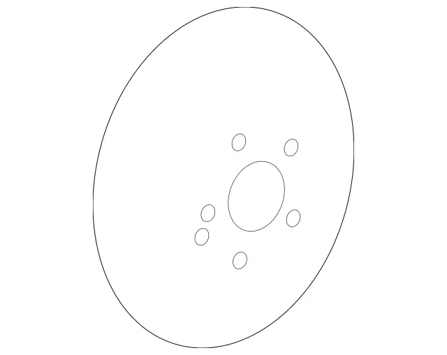 421171207 - Brakes: Brake Disc, Vented for Mercedes-Benz: CLS550 Image image