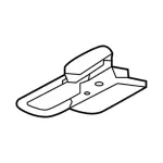 EL2Z19A391AL - Body: Microphone for Ford: F-150, F-250 Super Duty, F-350 Super Duty, F-450 Super Duty Image