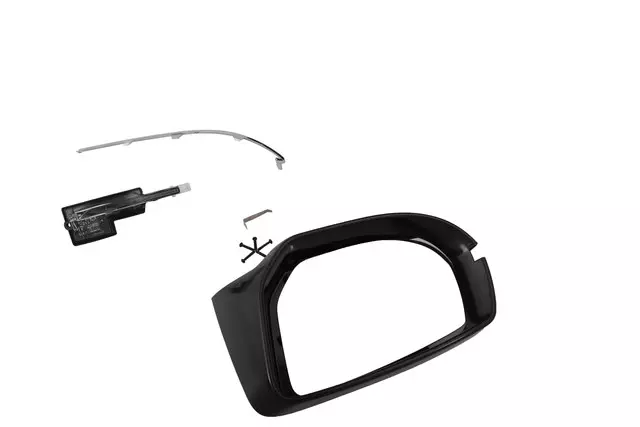 23497696 - : Driver Side Door Mirror Kit with Molding, Cover, Bezel, and Bolts for GM Image