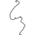 DV6Z9G271B - Emission System: Tube for Ford: Transit Connect Image