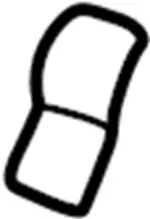 876613W060 - Body: Seat Back Pad for INFINITI: QX4 Image