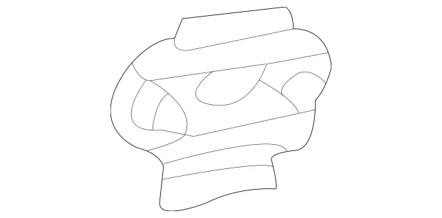 79887678 - Body: Body Side Molding Clip for Mercedes-Benz Image