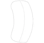 1707950214 - Hardtop: Holder for Mercedes-Benz: SLK230, SLK320 Image