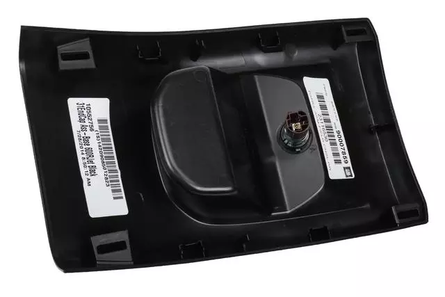 Jet Black Front Floor Console Rear Trim Panel - GM (23116530)
