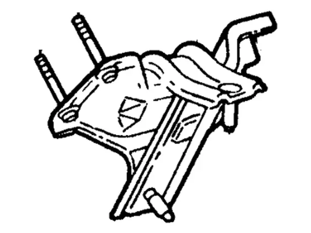 F7UZ6038CB - Engine: Front Mount for Ford: E-150, E-150 Club Wagon, E-150 Econoline, E-150 Econoline Club Wagon, E-250, E-250 Econoline Image