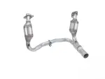 42824 - : Direct-Fit Catalytic Converter (Non C.A.R.B. Compliant) Front Y Cat Assembly for AB Catalytic Image