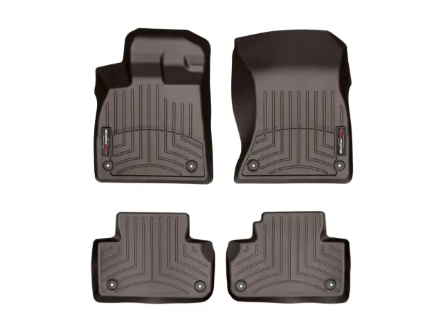 47114612 - Accessories: Front &amp; Rear Cocoa FloorLiner™ DigitalFit® for WeatherTech Image