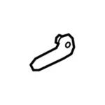 8A8Z74617D35AA - Body: Adjust Handle for Ford: Flex Image