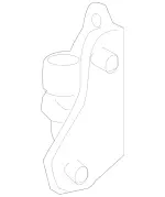 2517201437 - Front Doors: Hinge for Mercedes-Benz: GL320, GL550, ML320, ML350, ML450, ML500, ML550, ML63 AMG, R320, R350, R500 Image