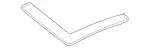 2517800198 - Sliding Roof: Seal for Mercedes-Benz Image