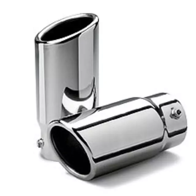 ZAW806008 - : Polished Stainless Steel Exhaust Tips for Audi Image