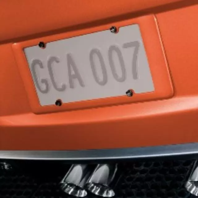 Rear License Plate Holder - GM (20922285)