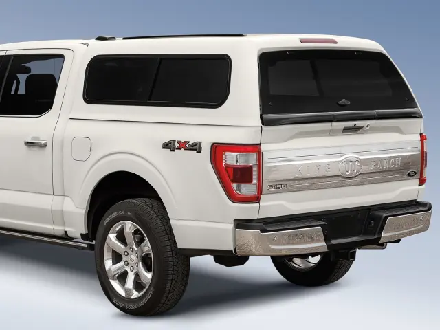 VML3Z99501A42CG - Exterior: 2024-2025 Ford F-150 - Star White Cabhigh Sport Bed Cap For 6.5 Bed for Ford: F-150 Image