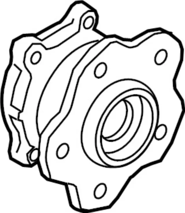 D32025NA0KNW - Suspension: Value Advantageâ„¢ HUB ASSY REAR for INFINITI: QX50 Image