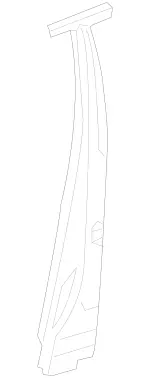 2116300511 - Side Panels: Pillar for Mercedes-Benz Image