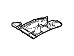 YS4Z5411778AA - Body: Air Deflector for Ford: Focus Image image