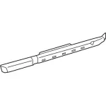 1L5Z3520402AA - Body: Rocker Reinforced for Ford: Explorer Sport Trac Image