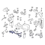 F87Z14A318AA - Body: Wire Harness for FORD Image