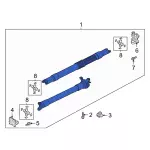 ML3Z4R602KP - Universals &amp; Rear Axle: Drive Shaft for Ford: F-150 Image