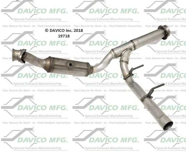 19718 - : Direct Fit Catalytic Converter for DAVICO CONVERTERS Image