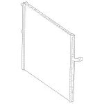 1675000300 - : Coolant Radiator for Mercedes-Benz Image