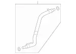 2125010525 - : Vent Hose for Mercedes-Benz Image
