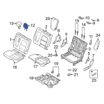LJ6Z78611A09AA - : Headrest, Outer for Ford: Escape Image