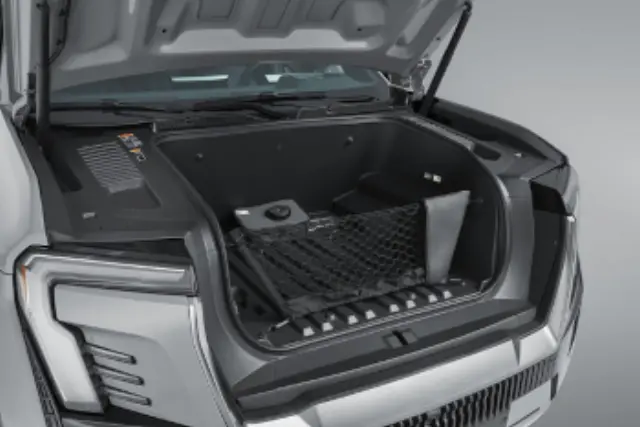 85630487 - : Vertical Cargo Net For Etrunk With Storage for Chevrolet: Silverado EV | GMC: Sierra EV Image