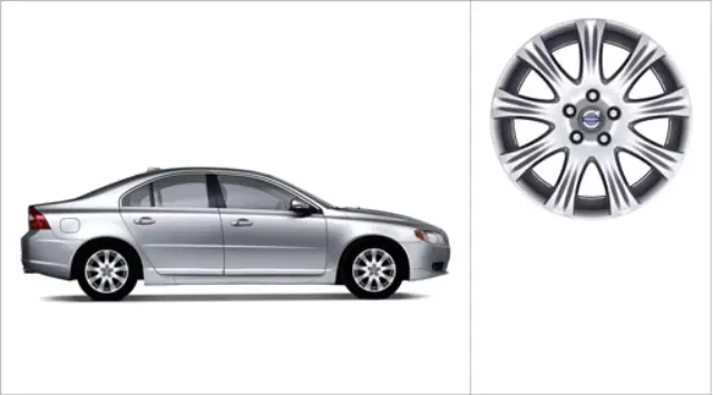 Aluminum Rim Cassini 7 X 17in- Silver Bright - Volvo (31202516)