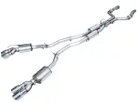 301542625 - : AWE Touring Edition Exhaust for Ford Explorer ST - Chrome Silver Tips for AWE Tuning Image