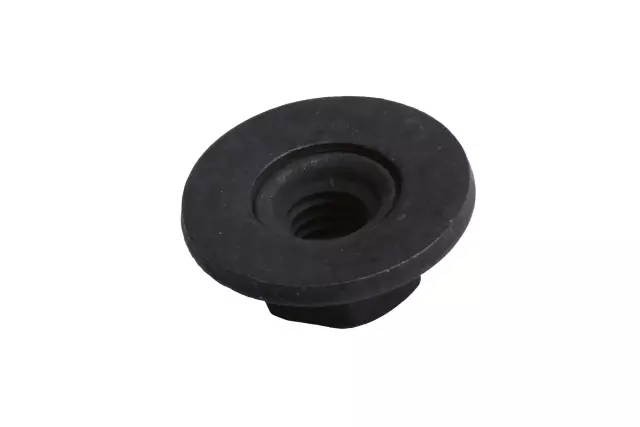 11546437 - : Multi-Purpose Nut for Buick: Enclave | Cadillac: ATS, CT4, CT5, CT6, CTS, Escalade, Escalade ESV, ESCALADE IQ, LYRIQ, OPTIQ, XT6 | Chevrolet: Blazer EV, Camaro, Colorado, Corvette, Equinox, Equinox EV, Silverado 1500, Silverado 1500 LTD, Silverado 2500 HD, Silverado 3500 HD, Silverado EV, Suburban, Tahoe, Traverse | GMC: Acadia, Canyon, Hummer EV Pickup, Hummer EV SUV, Sierra 1500, Sierra 1500 Limited, Sierra 2500 HD, Sierra 3500 HD, Sierra EV, Terrain, Yukon, Yukon XL Image