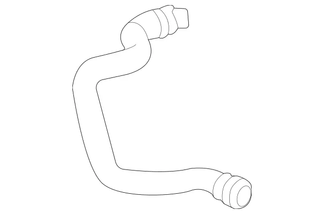 1678309702 - Radiator: Hose Line for Mercedes-Benz: GLE580, GLS580 Image image